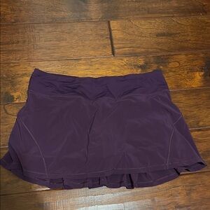 Purple Lululemon Tennis Skort